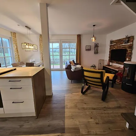 Duenenrose - Ferienhaushaelfte Mit Kamin Fuer 4 Personen Feriehus *