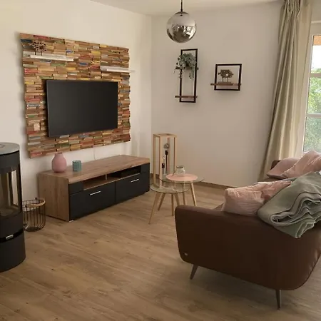 Duenenrose - Ferienhaushaelfte Mit Kamin Fuer 4 Personen Feriehus